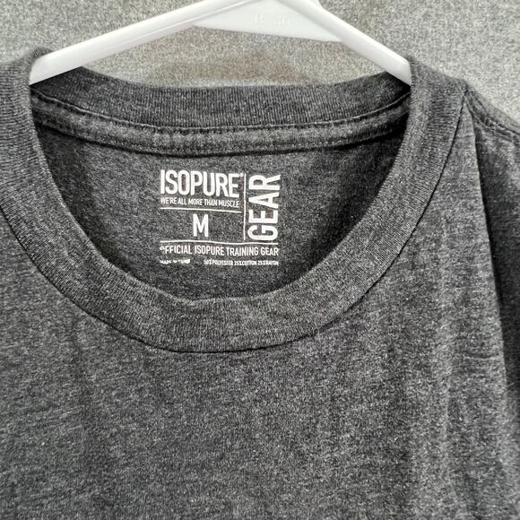 ISOPURE Shirt Adult Medium Black Sleeveless Casual T Shirt Mens - Picture 3 of 6